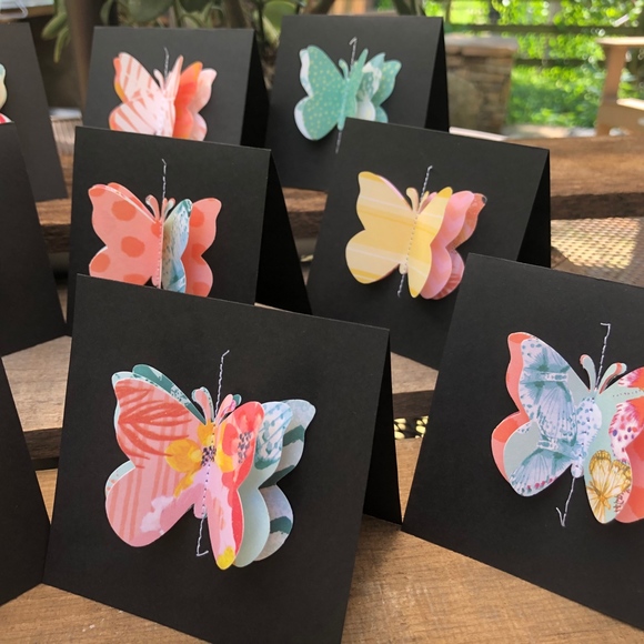 Mini Blank Note Cards-Paradise Crush Color Scheme - Picture 2 of 8